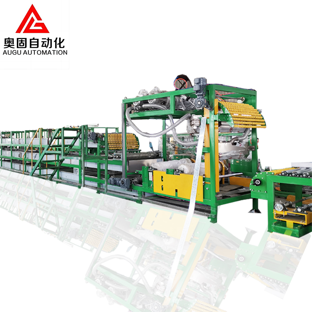 Chladiaca linka na gumené plechy Augu: Prispôsobiteľné, vysoko kvalitné a nákladovo efektívne!